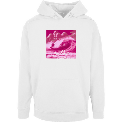 SALTYLUV pinkside - Retro Oversize Surfer Hoodie / Uni