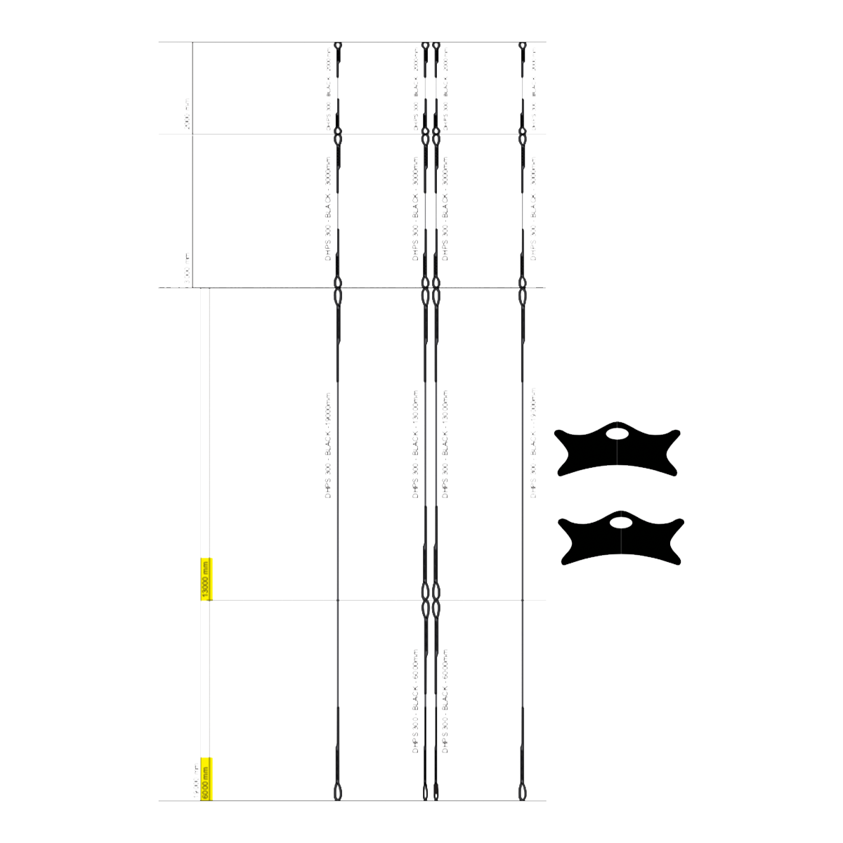 Harlem Kitesurfing Lead Bar Spare Parts