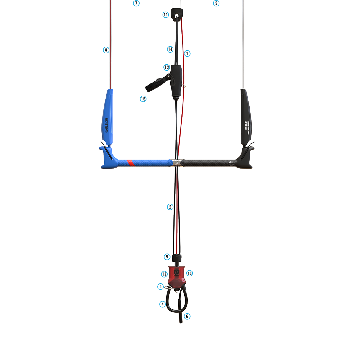 Harlem Kitesurfing Lead Bar Spare Parts